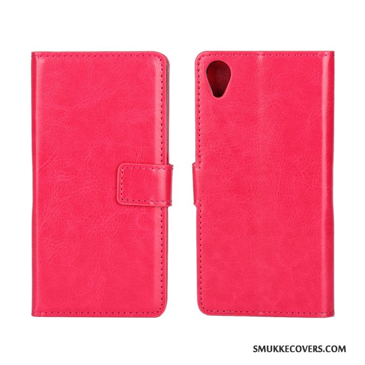 Etui Sony Xperia X Performance Beskyttelse Lyserød Til, Cover Sony Xperia X Performance Folio Telefon
