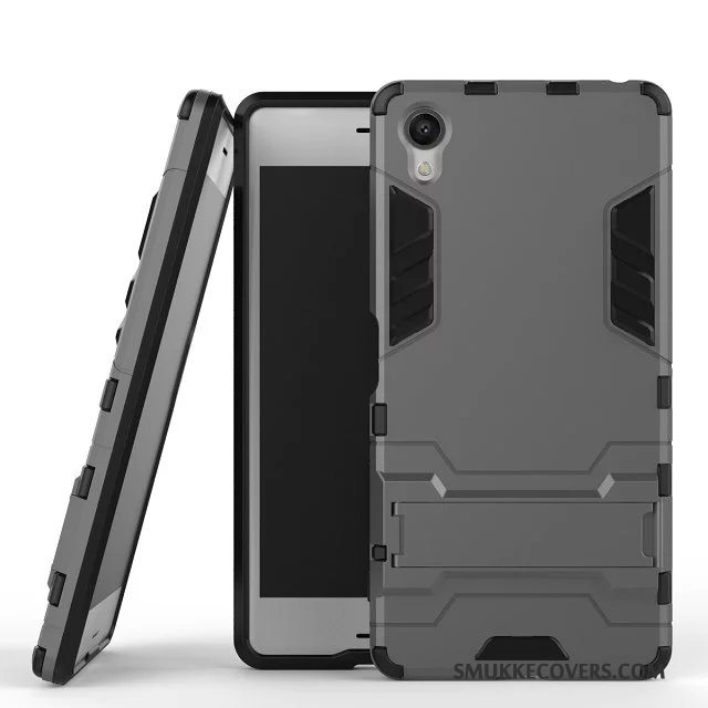 Etui Sony Xperia X Support Blå Anti-fald, Cover Sony Xperia X Beskyttelse Udendørs Armour