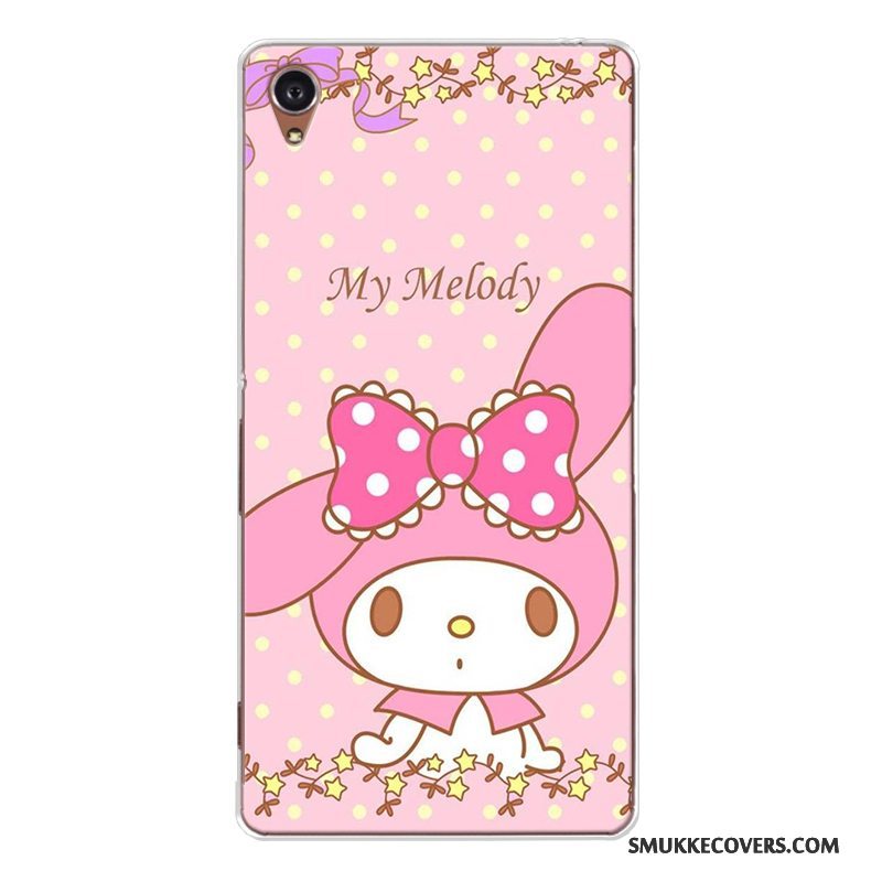 Etui Sony Xperia Xa Cartoon Anti-fald Blå, Cover Sony Xperia Xa Silikone Smuk Telefon