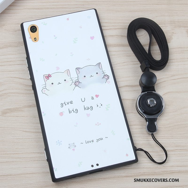 Etui Sony Xperia Xa1 Beskyttelse Telefonhængende Ornamenter, Cover Sony Xperia Xa1 Farve Anti-fald