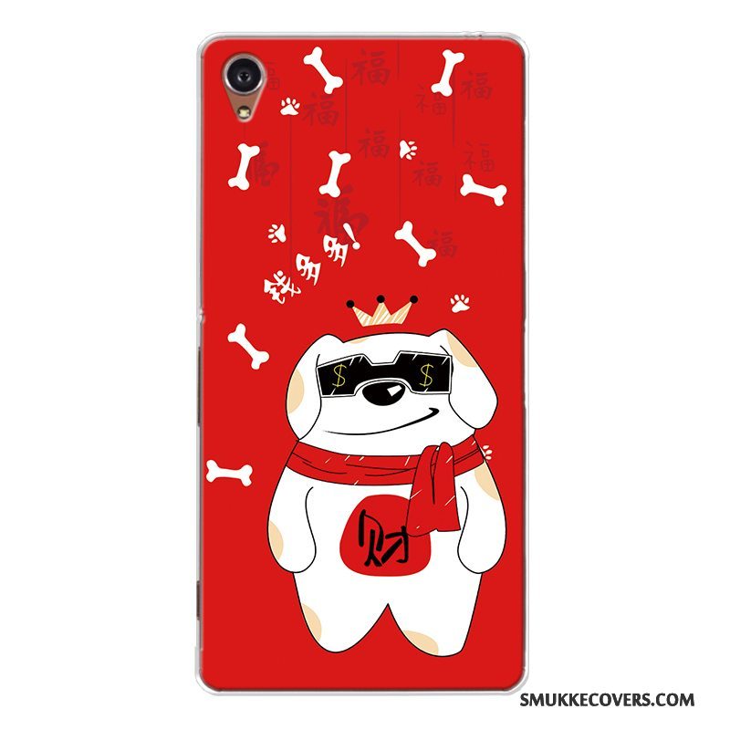 Etui Sony Xperia Xa1 Blød Kat Tilpas, Cover Sony Xperia Xa1 Tasker Wealth Hund