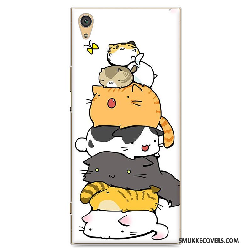 Etui Sony Xperia Xa1 Cartoon Af Personlighed Rød, Cover Sony Xperia Xa1 Beskyttelse Telefon