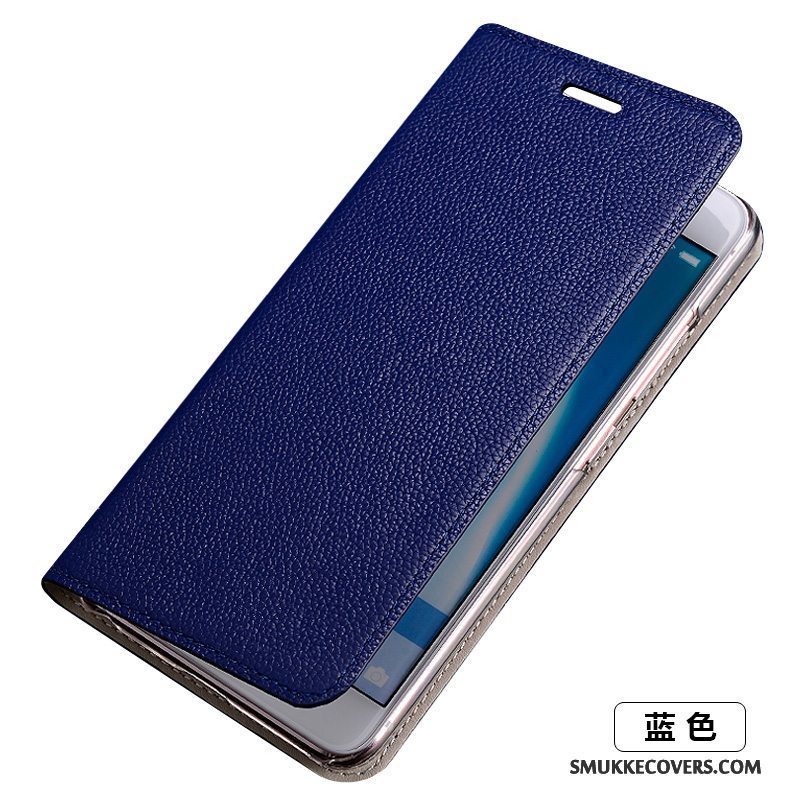 Etui Sony Xperia Xa1 Læder Af Personlighed Guld, Cover Sony Xperia Xa1 Tasker Anti-fald Telefon
