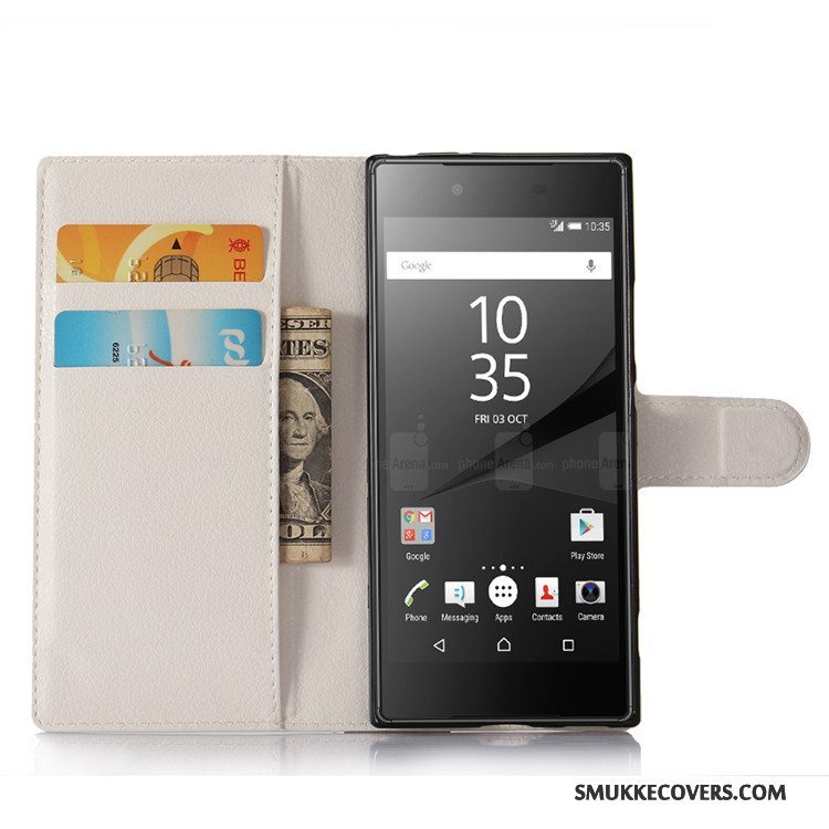 Etui Sony Xperia Xa1 Læder Telefonlyserød, Cover Sony Xperia Xa1 Folio