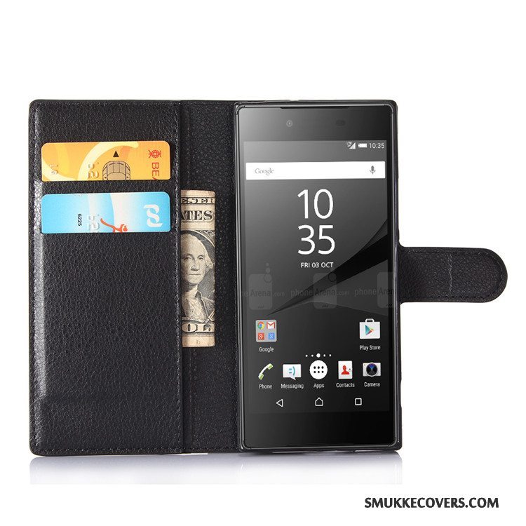 Etui Sony Xperia Xa1 Læder Telefonlyserød, Cover Sony Xperia Xa1 Folio