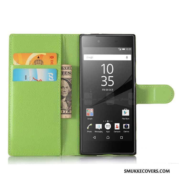 Etui Sony Xperia Xa1 Læder Telefonlyserød, Cover Sony Xperia Xa1 Folio