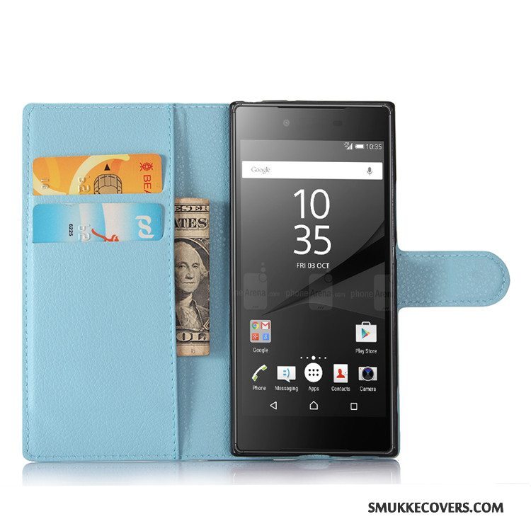 Etui Sony Xperia Xa1 Læder Telefonlyserød, Cover Sony Xperia Xa1 Folio