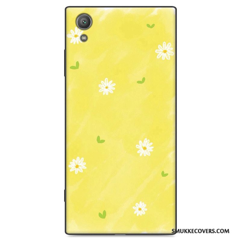 Etui Sony Xperia Xa1 Plus Beskyttelse Anti-fald Sort, Cover Sony Xperia Xa1 Plus Kreativ Telefonhvid