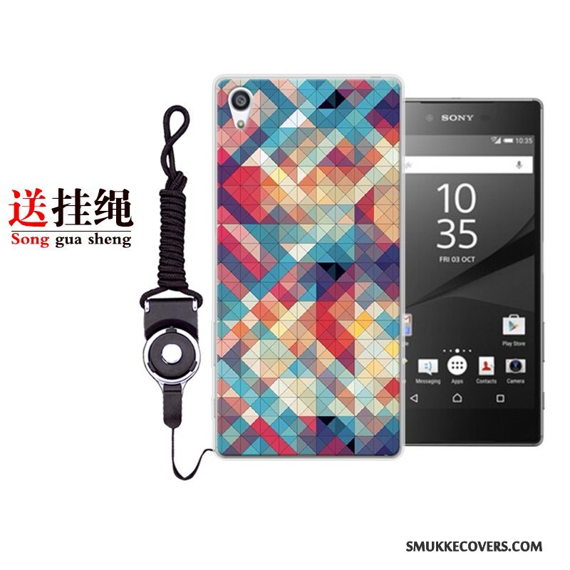 Etui Sony Xperia Xa1 Plus Blød Grå Rød, Cover Sony Xperia Xa1 Plus Beskyttelse Af Personlighed Telefon