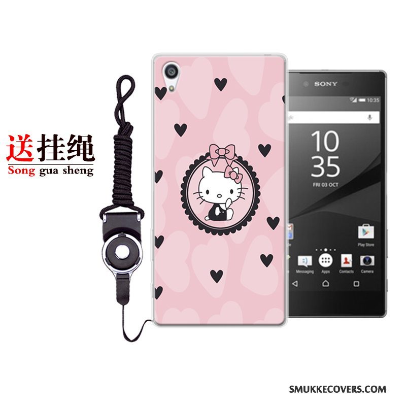 Etui Sony Xperia Xa1 Plus Blød Grå Rød, Cover Sony Xperia Xa1 Plus Beskyttelse Af Personlighed Telefon