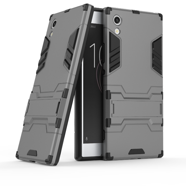 Etui Sony Xperia Xa1 Support Blå Telefon, Cover Sony Xperia Xa1 Beskyttelse Trend