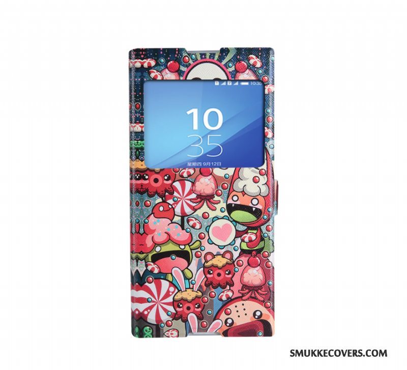 Etui Sony Xperia Xa1 Ultra Beskyttelse Telefonædelsten, Cover Sony Xperia Xa1 Ultra Support Blå Trend