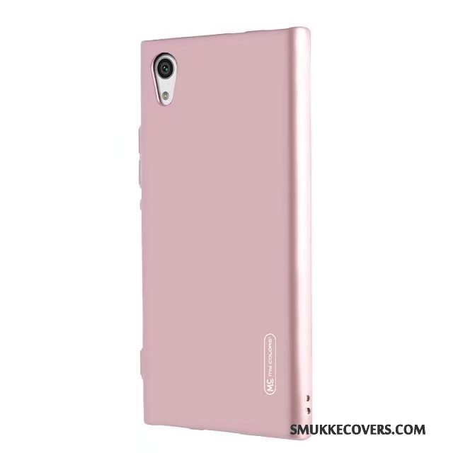 Etui Sony Xperia Xa1 Ultra Blød Anti-fald Pulver, Cover Sony Xperia Xa1 Ultra Silikone Lyserød Telefon