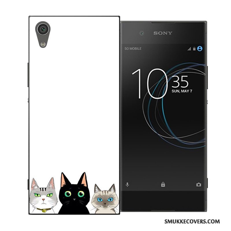 Etui Sony Xperia Xa1 Ultra Cartoon Mørkeblå Hård, Cover Sony Xperia Xa1 Ultra Beskyttelse Af Personlighed Telefon