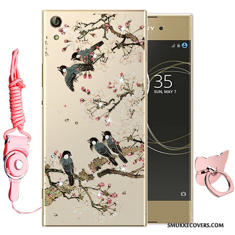 Etui Sony Xperia Xa1 Ultra Cartoon Telefonlyserød, Cover Sony Xperia Xa1 Ultra Blød