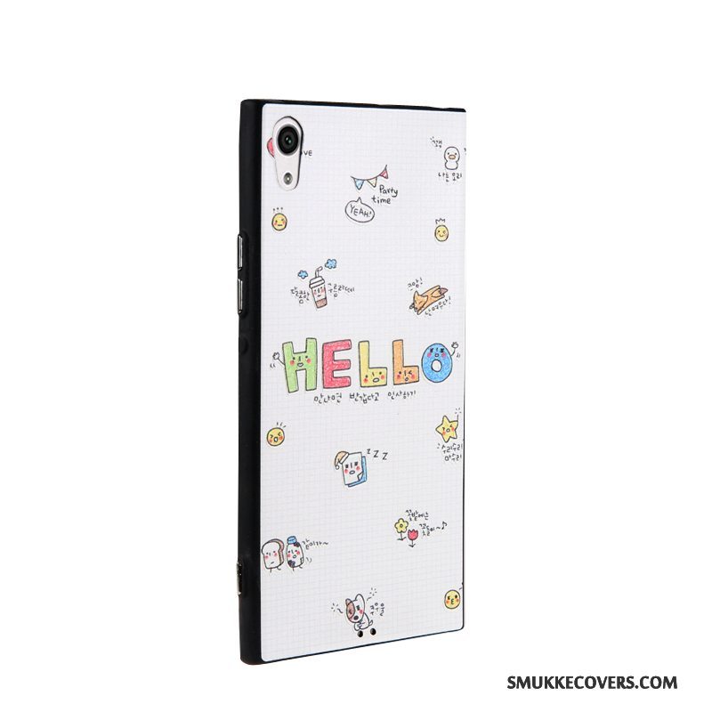 Etui Sony Xperia Xa1 Ultra Farve Anti-fald Telefon, Cover Sony Xperia Xa1 Ultra Cartoon