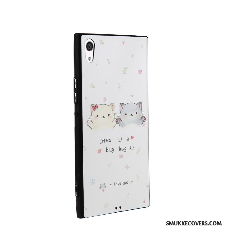 Etui Sony Xperia Xa1 Ultra Farve Anti-fald Telefon, Cover Sony Xperia Xa1 Ultra Cartoon