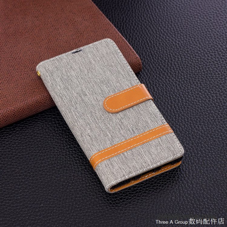 Etui Sony Xperia Xa2 Beskyttelse Denim Blå, Cover Sony Xperia Xa2 Folio Telefonkort