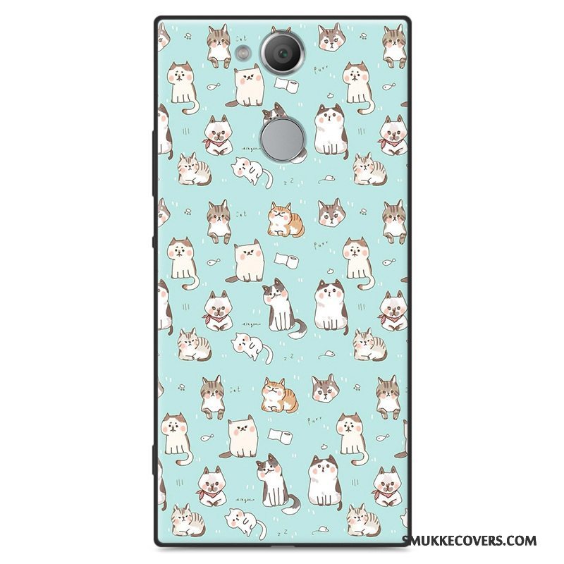 Etui Sony Xperia Xa2 Cartoon Telefonnubuck, Cover Sony Xperia Xa2 Tasker Smuk