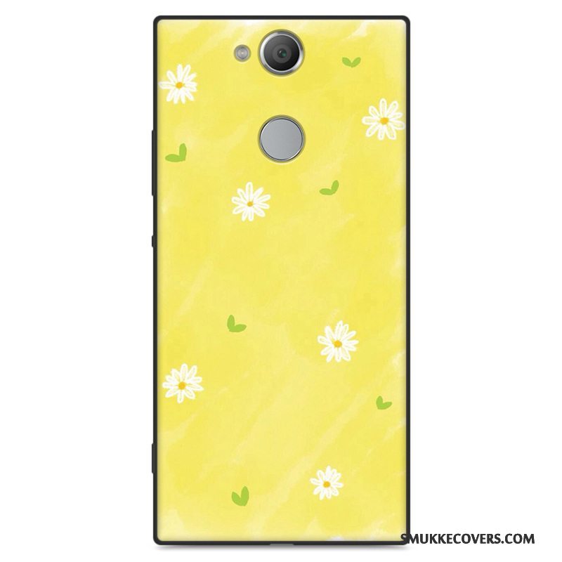 Etui Sony Xperia Xa2 Kreativ Nubuck Hvid, Cover Sony Xperia Xa2 Blød Af Personlighed Trend