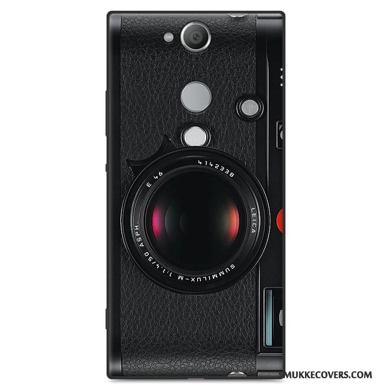 Etui Sony Xperia Xa2 Kreativ Nubuck Hvid, Cover Sony Xperia Xa2 Blød Af Personlighed Trend