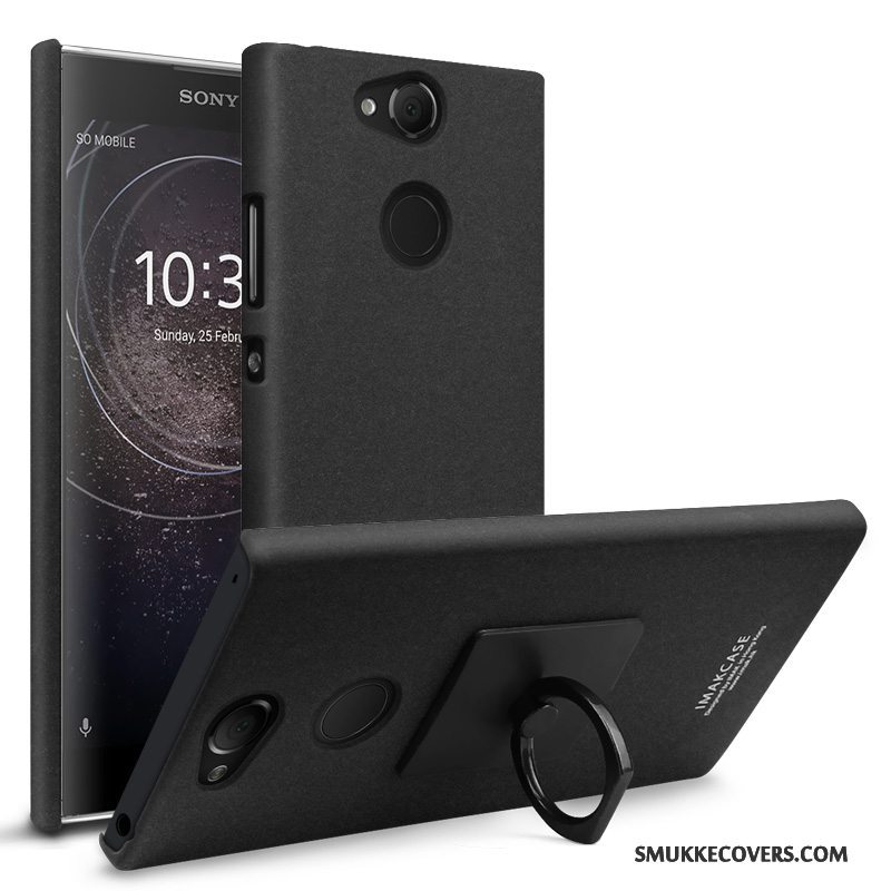 Etui Sony Xperia Xa2 Tasker Nubuck Anti-fald, Cover Sony Xperia Xa2 Beskyttelse Trend Ring