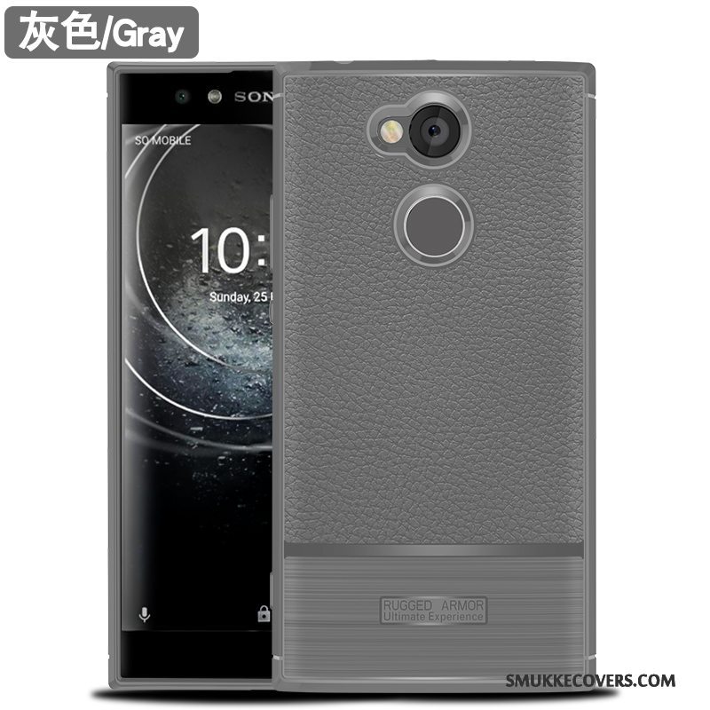 Etui Sony Xperia Xa2 Ultra Beskyttelse Dyb Farve Anti-fald, Cover Sony Xperia Xa2 Ultra Blød Telefongrå