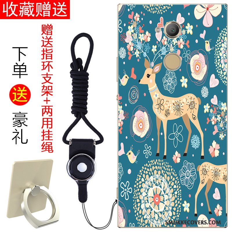 Etui Sony Xperia Xa2 Ultra Tasker Kunst Gul, Cover Sony Xperia Xa2 Ultra Beskyttelse Frisk Anti-fald