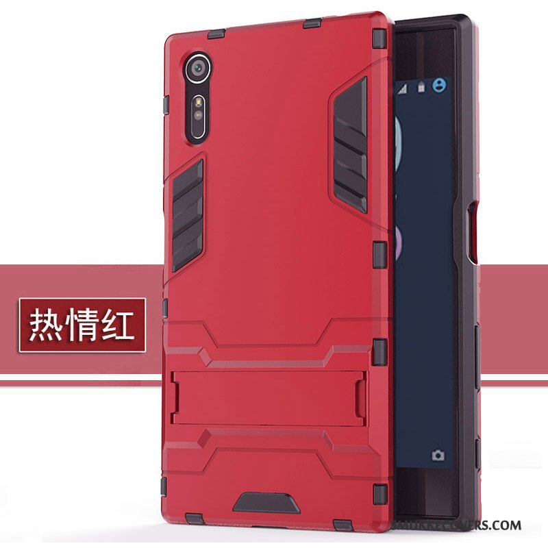 Etui Sony Xperia Xz Beskyttelse Blå Anti-fald, Cover Sony Xperia Xz Blød Telefongennemsigtig