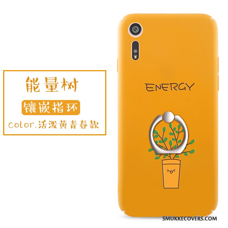 Etui Sony Xperia Xz Kreativ Nubuck Af Personlighed, Cover Sony Xperia Xz Tasker Rød Telefon