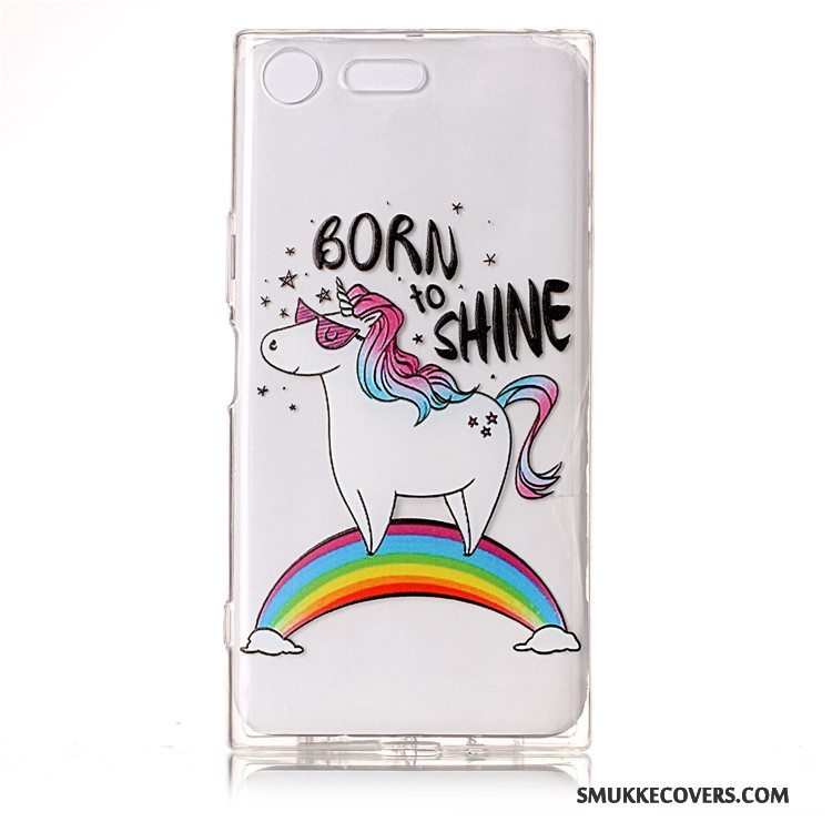 Etui Sony Xperia Xz Premium Cartoon Af Personlighed Telefon, Cover Sony Xperia Xz Premium Blød Blå