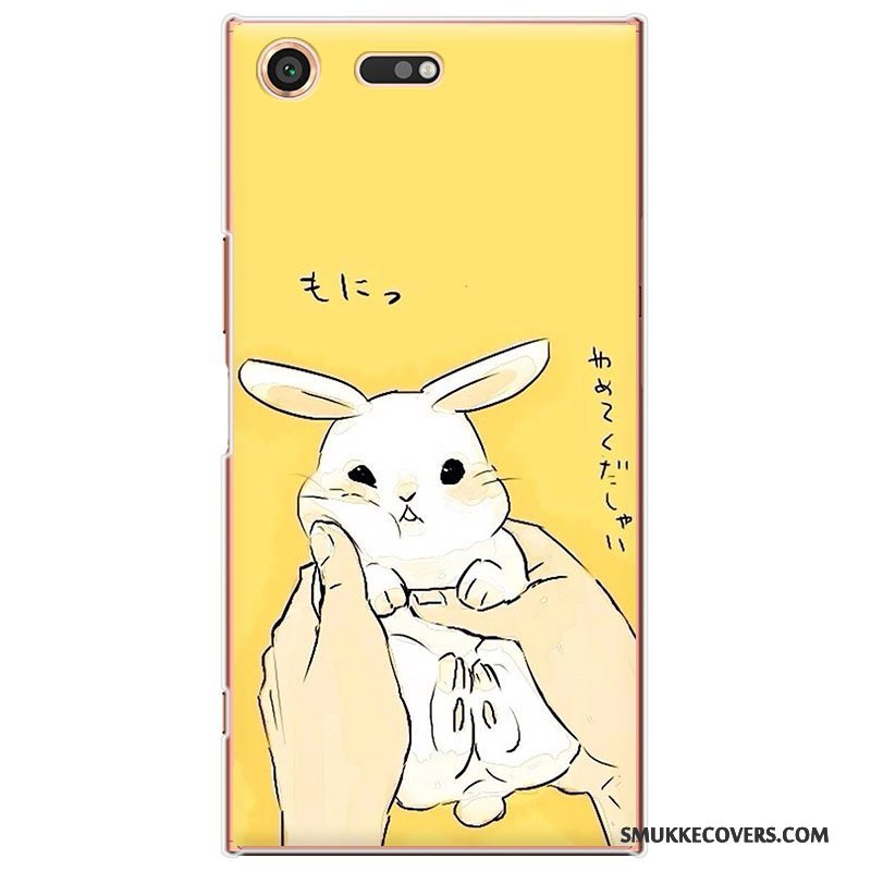 Etui Sony Xperia Xz Premium Cartoon Smuk Grøn, Cover Sony Xperia Xz Premium Beskyttelse Telefon