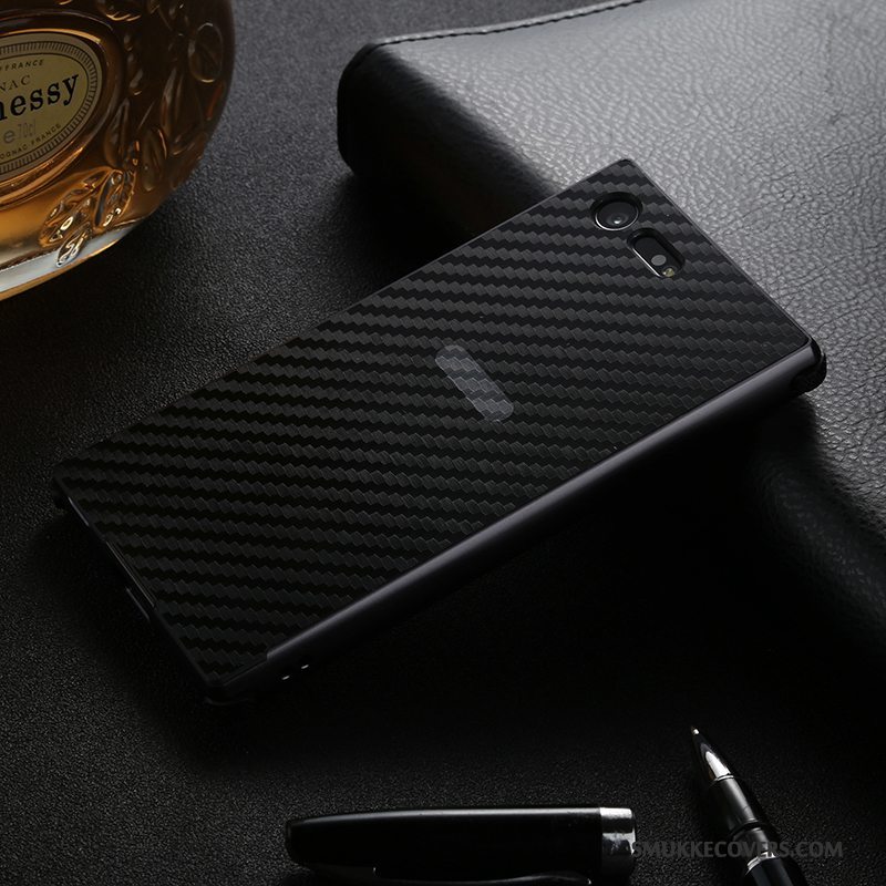 Etui Sony Xperia Xz Premium Metal Anti-fald Tynd, Cover Sony Xperia Xz Premium Beskyttelse Bagdæksel Lyserød