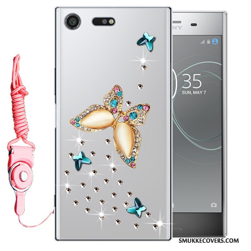 Etui Sony Xperia Xz Premium Strass Telefon, Cover Sony Xperia Xz Premium Beskyttelse