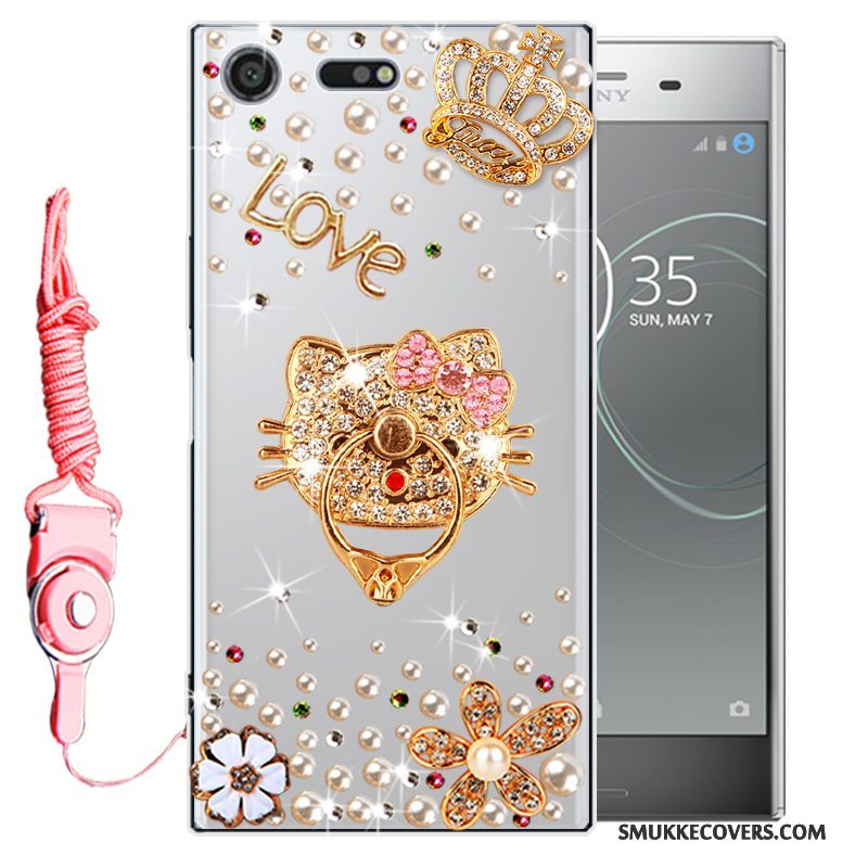 Etui Sony Xperia Xz Premium Strass Telefon, Cover Sony Xperia Xz Premium Beskyttelse