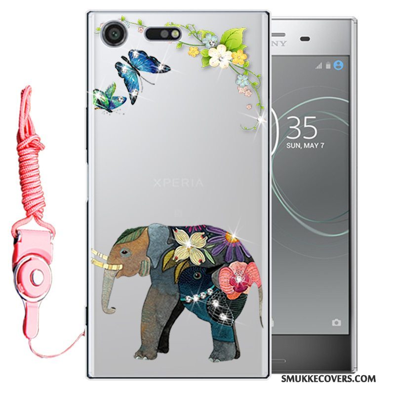 Etui Sony Xperia Xz Premium Strass Telefon, Cover Sony Xperia Xz Premium Beskyttelse