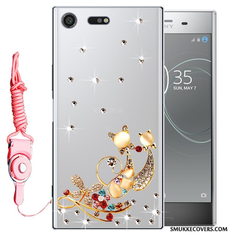 Etui Sony Xperia Xz Premium Strass Telefon, Cover Sony Xperia Xz Premium Beskyttelse