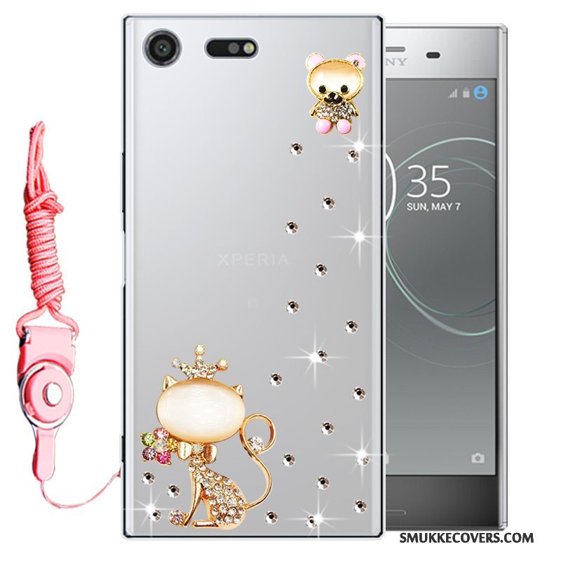 Etui Sony Xperia Xz Premium Strass Telefon, Cover Sony Xperia Xz Premium Beskyttelse