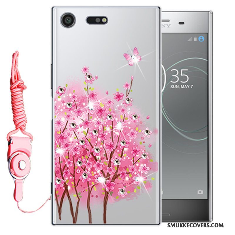 Etui Sony Xperia Xz Premium Strass Telefon, Cover Sony Xperia Xz Premium Beskyttelse