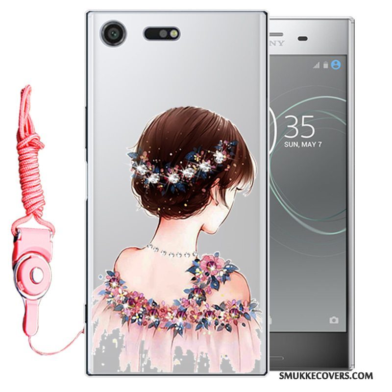 Etui Sony Xperia Xz Premium Strass Telefon, Cover Sony Xperia Xz Premium Beskyttelse