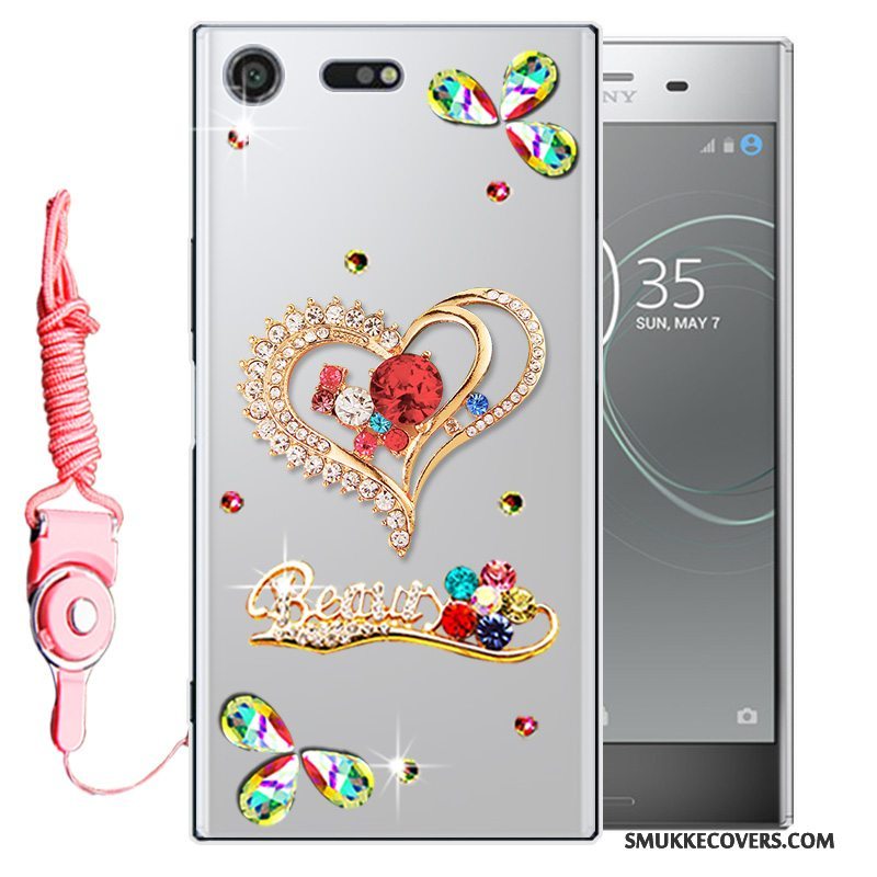 Etui Sony Xperia Xz Premium Strass Telefon, Cover Sony Xperia Xz Premium Beskyttelse