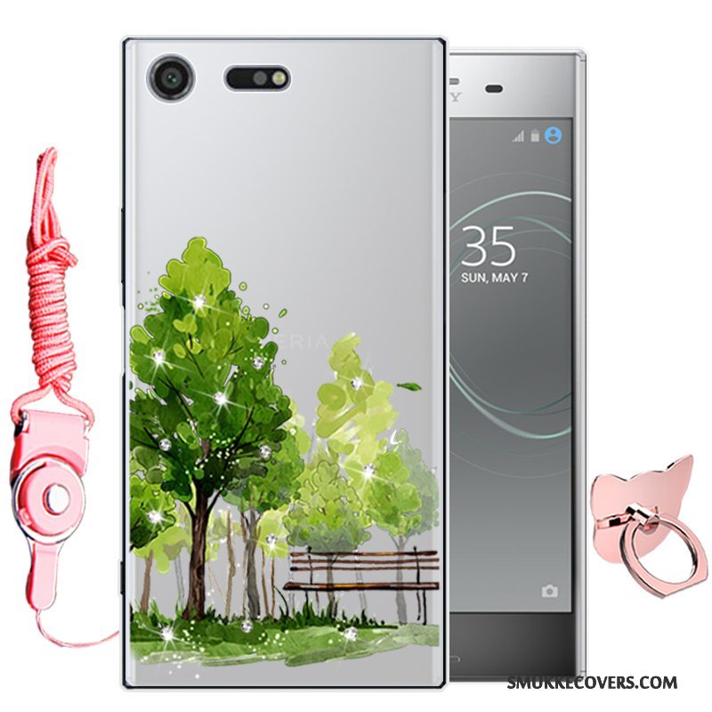 Etui Sony Xperia Xz Premium Tasker Telefongrøn, Cover Sony Xperia Xz Premium Cartoon