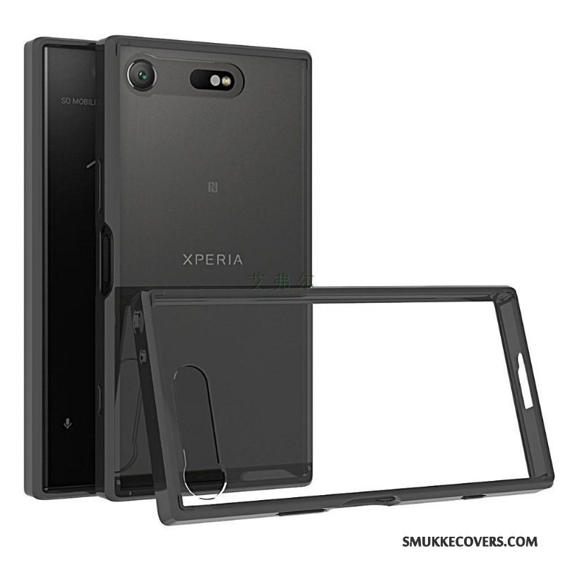 Etui Sony Xperia Xz1 Compact Beskyttelse Gennemsigtig Telefon, Cover Sony Xperia Xz1 Compact Lyserød