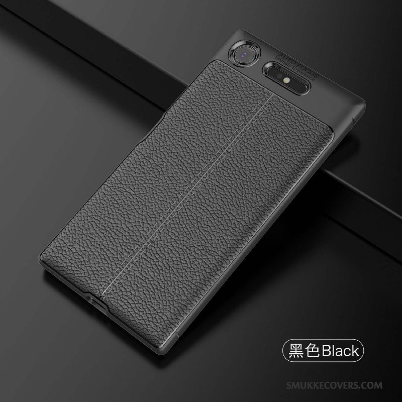 Etui Sony Xperia Xz1 Silikone Trend Anti-fald, Cover Sony Xperia Xz1 Beskyttelse Mønster Af Personlighed
