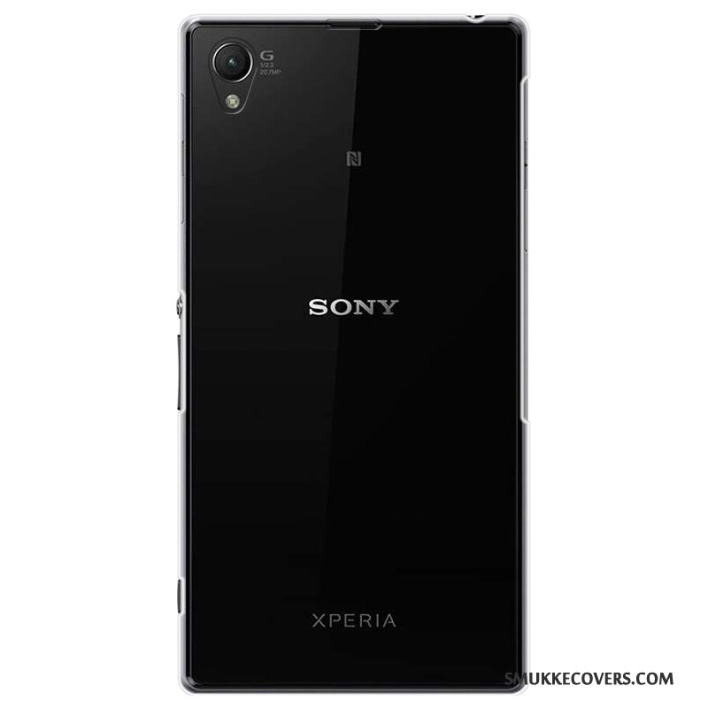 Etui Sony Xperia Z1 Beskyttelse Lilla Telefon, Cover Sony Xperia Z1 Lyse