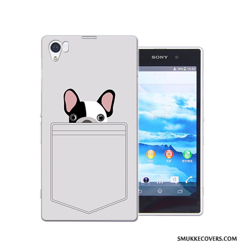 Etui Sony Xperia Z1 Cartoon Anti-fald Hård, Cover Sony Xperia Z1 Farve Telefon