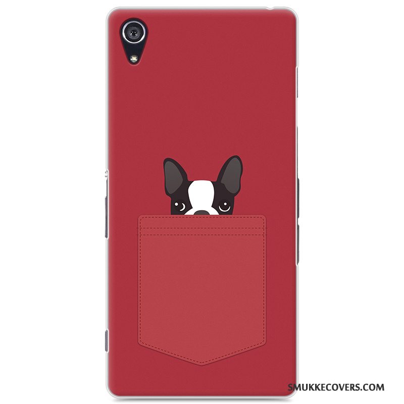 Etui Sony Xperia Z2 Cartoon Lilla Hård, Cover Sony Xperia Z2 Beskyttelse Telefon