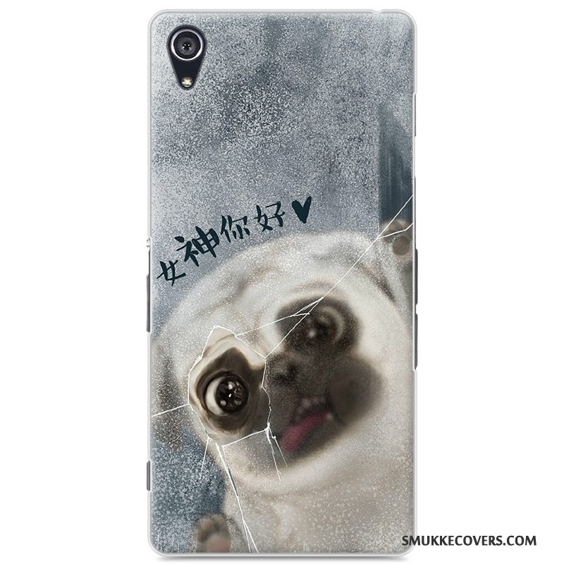 Etui Sony Xperia Z2 Cartoon Lilla Hård, Cover Sony Xperia Z2 Beskyttelse Telefon