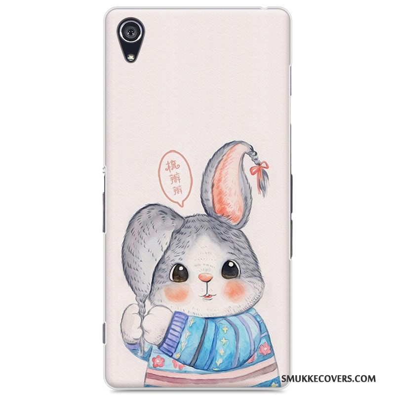 Etui Sony Xperia Z2 Cartoon Lilla Hård, Cover Sony Xperia Z2 Beskyttelse Telefon
