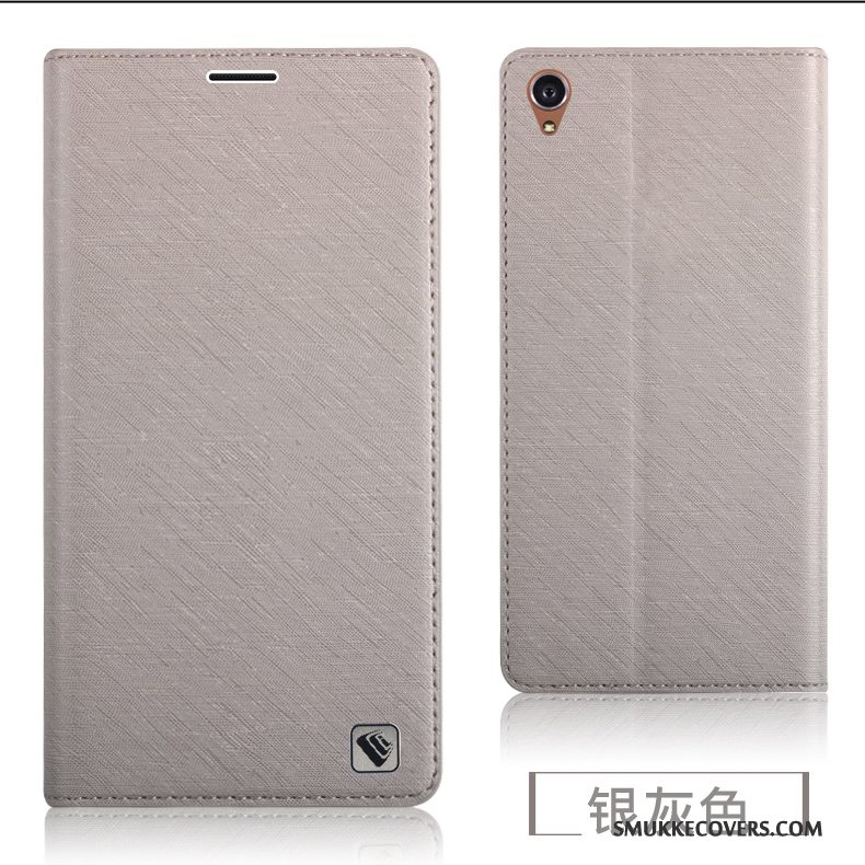 Etui Sony Xperia Z3+ Beskyttelse Lilla Dyb Farve, Cover Sony Xperia Z3+ Blød Bagdæksel